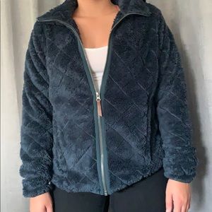 Dark green, Columbia fleece jacket